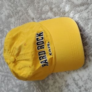 Nassau, Bahamas Bright yellow Hard Rock Cafe baseball hat!